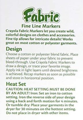 marker instructions